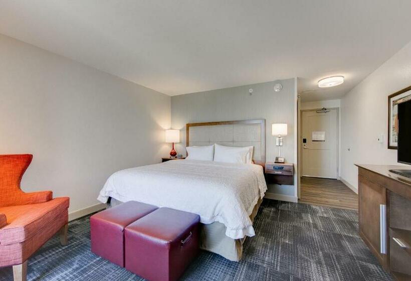 Quarto Estandar Cama King, Hampton Inn & Suites North Houston Spring