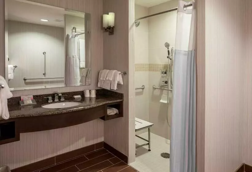 身障者適用キングサイズベッドルーム, Hilton Garden Inn Uniontown
