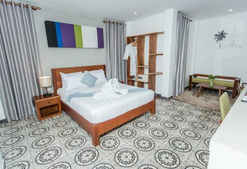 חדר דלוקס עם מרפסת, Home Chic