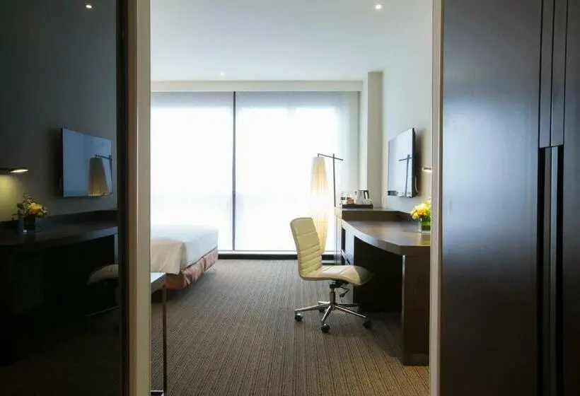 キングサイズベッドのスタンダードルーム, Hyatt Place Shanghai New Hongqiao