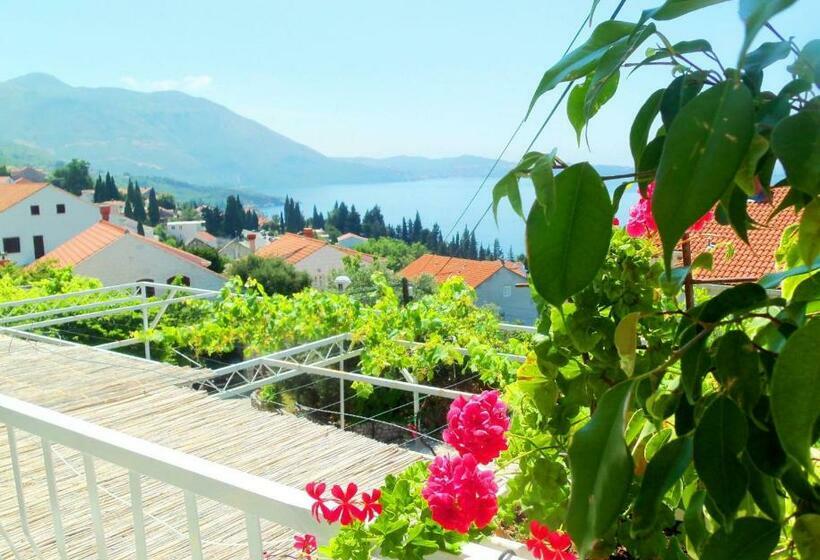 חדר סטנדרט נוף לים עם מרפסת, Apartments Kate