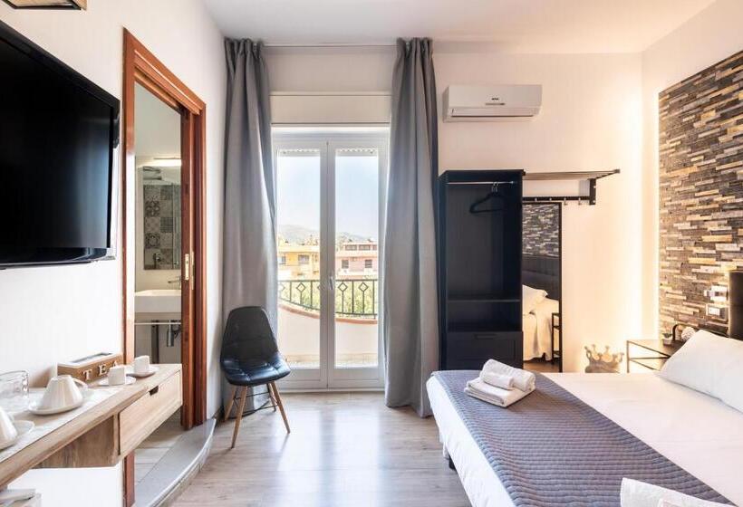 标准间侧面带海景, Pantanello Rooms Avola