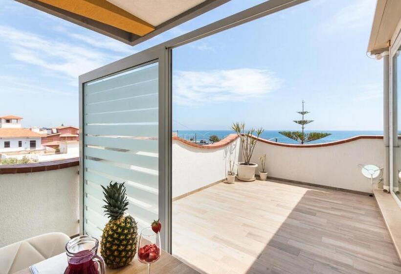 小型套房带海景, Pantanello Rooms Avola