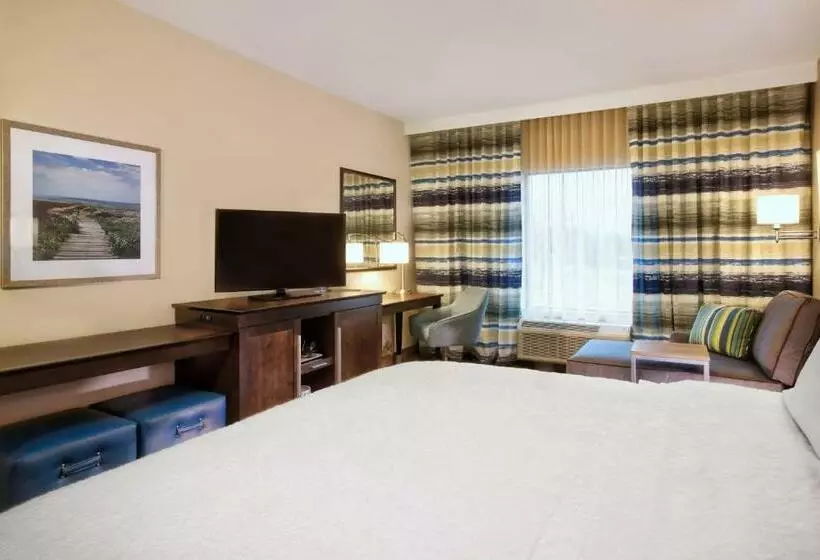 キングサイズベッドのスタンダードルーム, Hampton Inn & Suites Baltimore/aberdeen