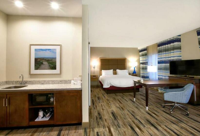 キングサイズベッドのデラックススイート, Hampton Inn & Suites Baltimore/aberdeen