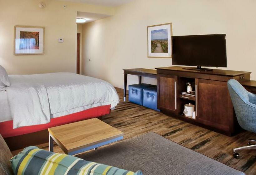 キングサイズベッドのスタンダードルーム, Hampton Inn & Suites Baltimore/aberdeen