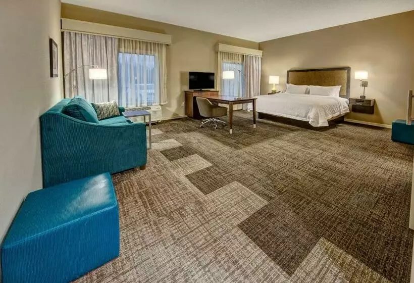 身障者適用キングサイズベッドルーム, Hampton Inn & Suites Nashville Hendersonville
