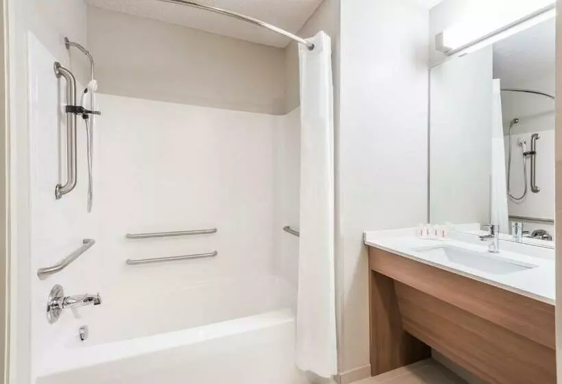 キングサイズベッドのスイートルーム, Microtel Inn & Suites By Wyndham New Martinsville