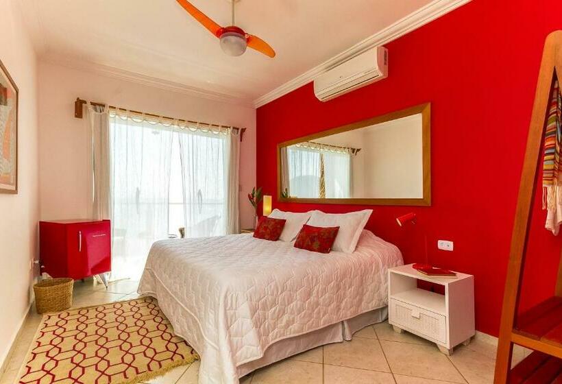 Quarto Estandar Vista Mar com Sacada, Casa Luz