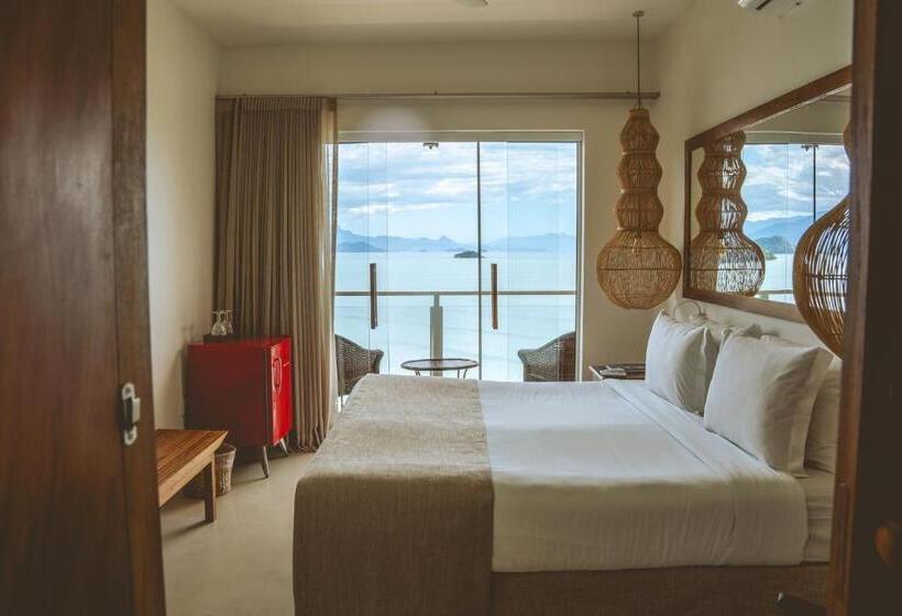 Quarto Estandar Vista Mar com Sacada, Casa Luz