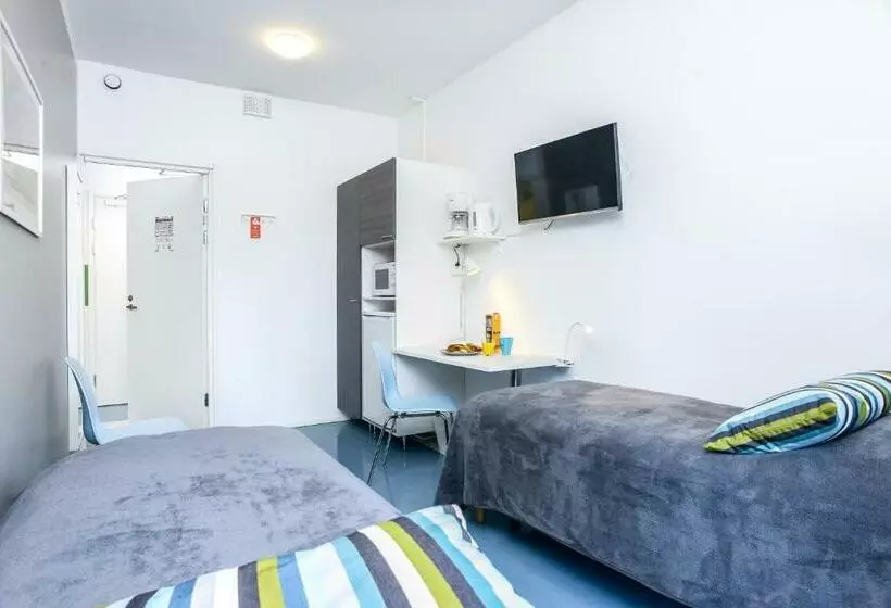 バス共有のスタンダードルーム, Forenom Hostel Vantaa Aviapolis