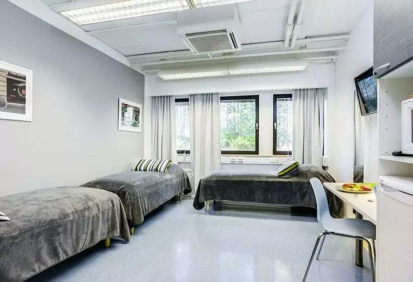 バス共有のスタンダードルーム, Forenom Hostel Vantaa Aviapolis