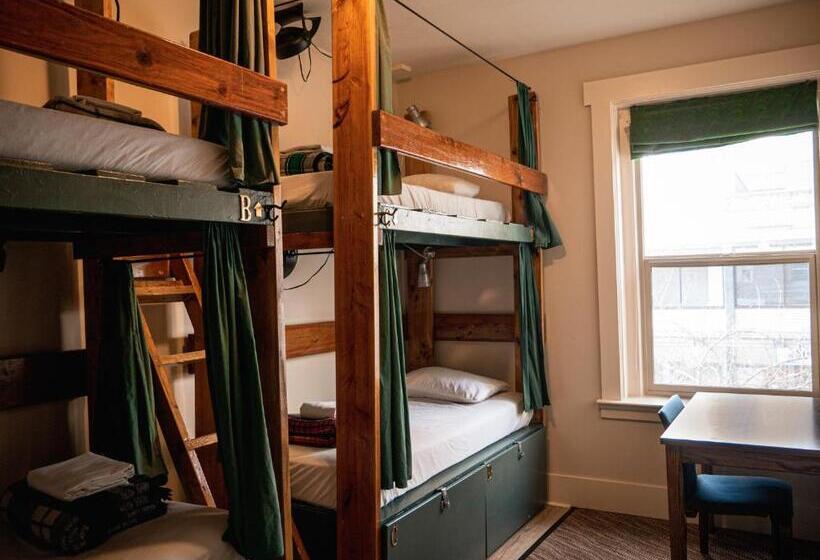 标准间带双层床, Green Tortoise Hostel Seattle