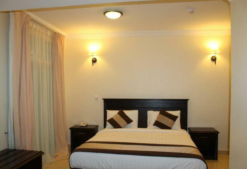 جناح مزوَّد بشرفة, Panorama Portico Hotel, Juba