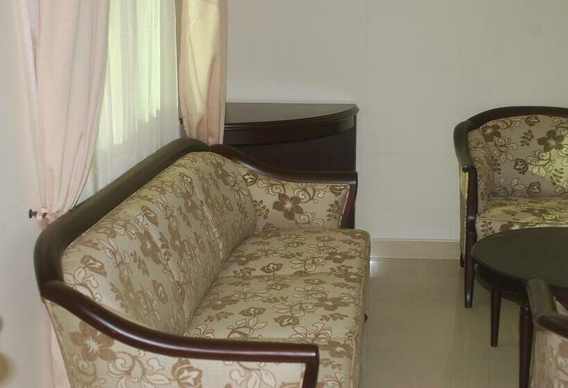 جناح مزوَّد بشرفة, Panorama Portico Hotel, Juba