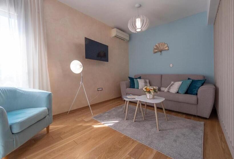 آپارتمان 1 خوابه با بالکن, Hermes Budva