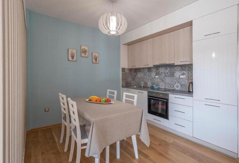 آپارتمان 1 خوابه با بالکن, Hermes Budva