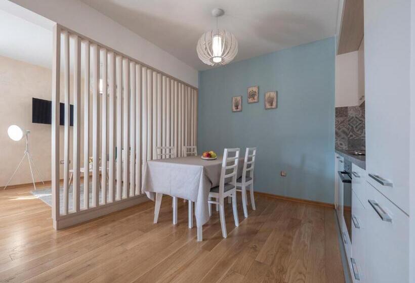 آپارتمان 1 خوابه با بالکن, Hermes Budva