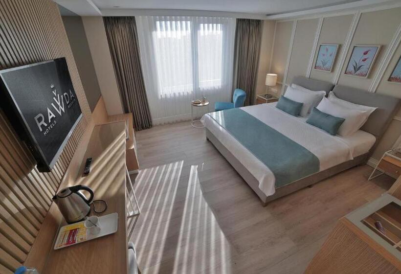 اتاق لوکس, Rawda Resort Hotel Altinoluk