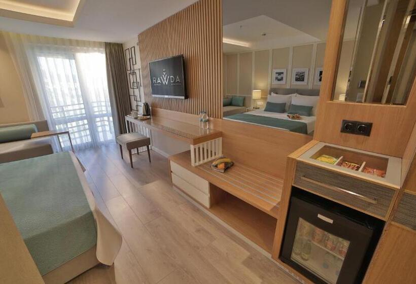 اتاق لوکس, Rawda Resort Hotel Altinoluk