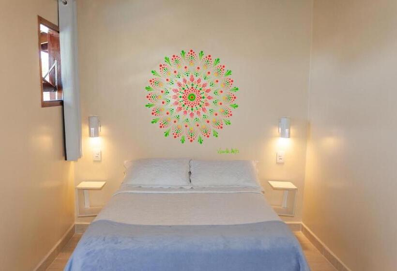 اتاق استاندارد سه تخته با چشم‌انداز استخر, Ubatuba Ecologic Pousada