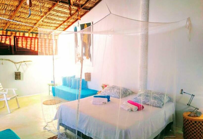 חדר דלוקס, Castelo Vendom Ecolodge Parajuru