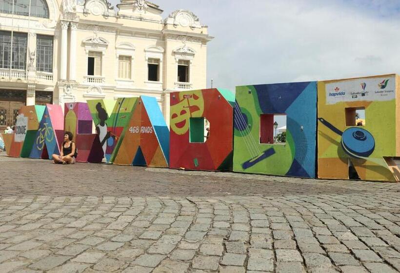 Familiekamer met Gedeelde Badkamer, Hostel Torre Bahia