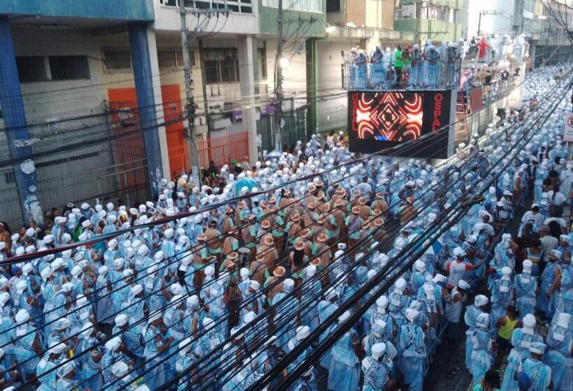 Familiekamer met Gedeelde Badkamer, Hostel Torre Bahia
