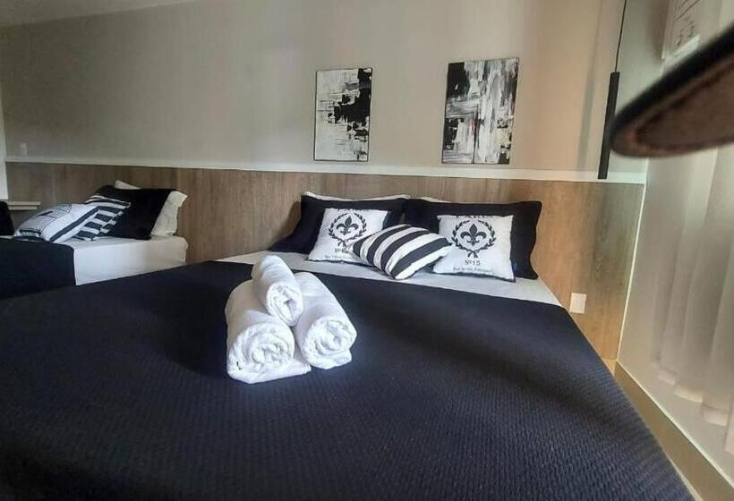 מיטת קינג בסוויטה, Pousada Caminho Do Mar