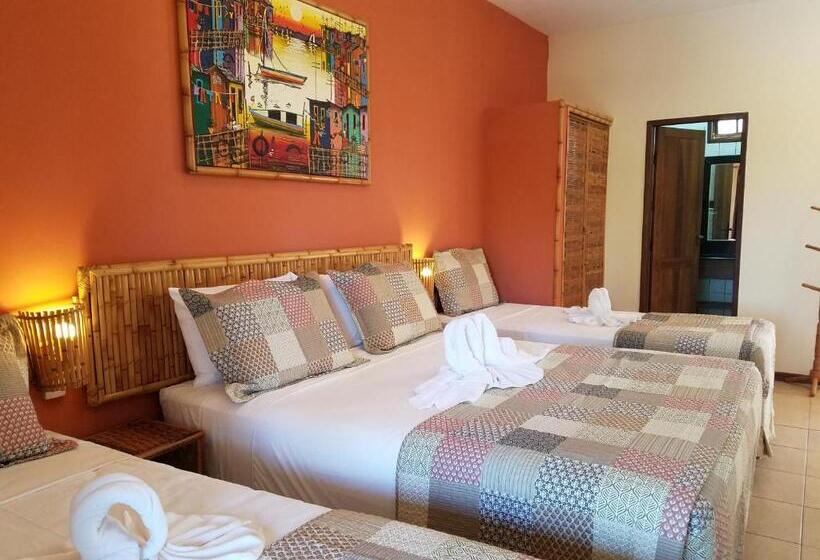 スイート（家族用）, Pousada Praia Das Ondas   Pé Na Areia
