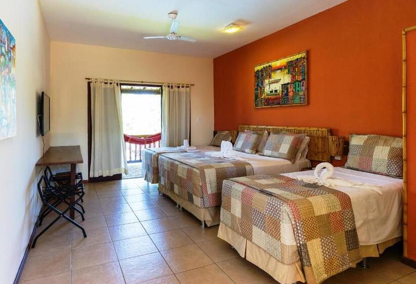 スイート（家族用）, Pousada Praia Das Ondas   Pé Na Areia