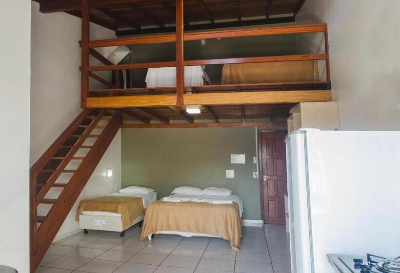 带1个卧室的带海景的公寓, Pousada Bronzatto