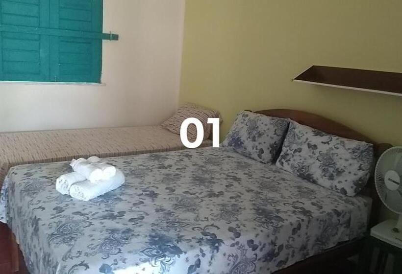 חדר סטנדרט לשלושה, Pousada E Restaurante Tremembé