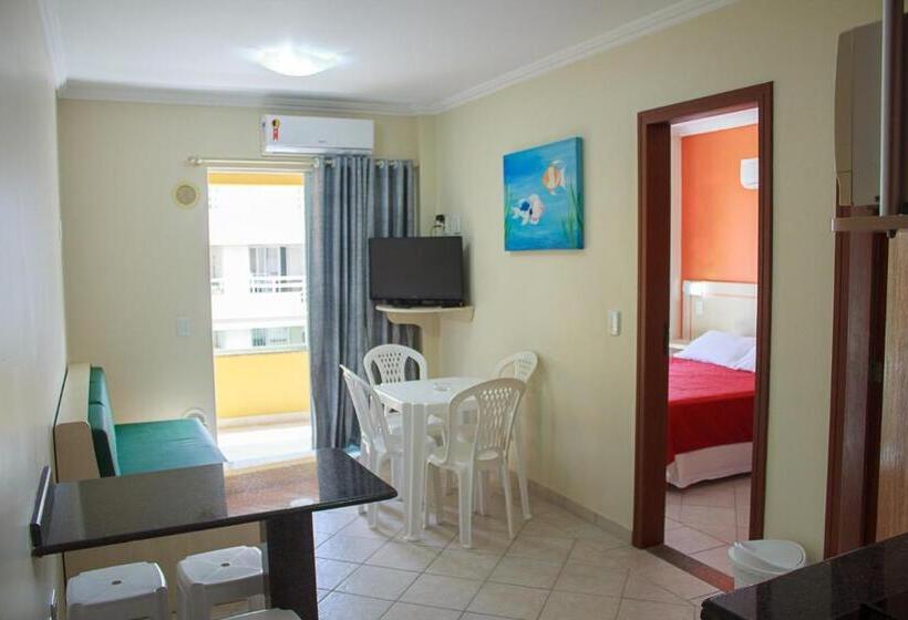 آپارتمان 1 خوابه, Bombinhas Praia Apart Hotel   Unidade Rua Bem Te Vi