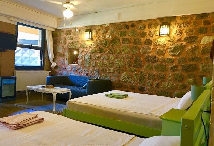 غرفة ديلوكس مطلّة علي الحديقة, Attalos Suites