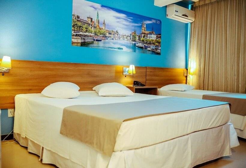 غرفة ديلوكس ثلاثية, Tri Hotel Smart Criciuma