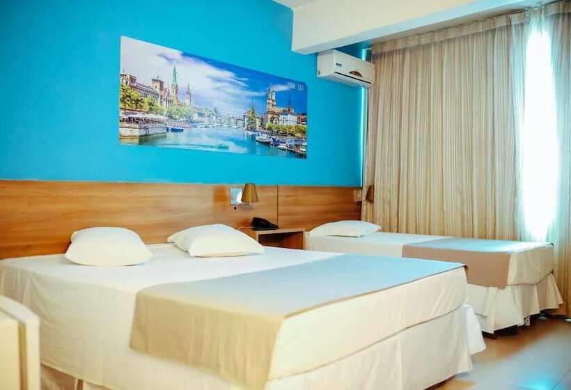 غرفة ديلوكس ثلاثية, Tri Hotel Smart Criciuma