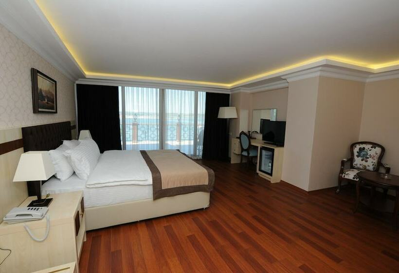 带海景的复工套房, Phellos Suites