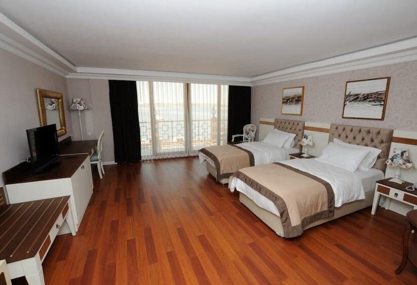 带海景的复工套房, Phellos Suites