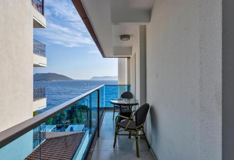 חדר דלוקס צדדי נוף לים, Sea View