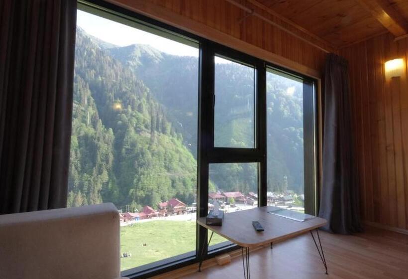 اتاق استاندارد با چشمانداز, Ayder Villa De Pelit