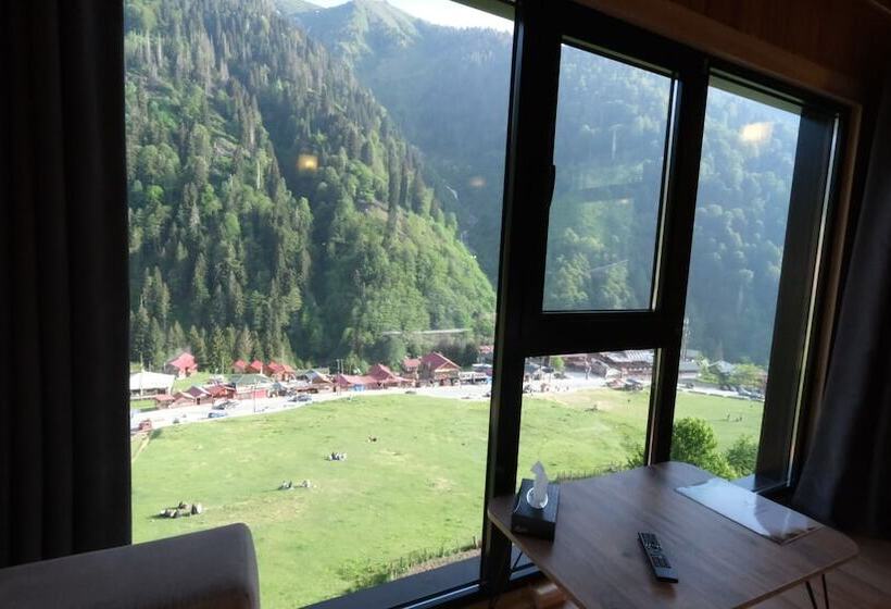 اتاق استاندارد با چشمانداز, Ayder Villa De Pelit