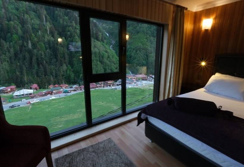 اتاق لوکس با چشمانداز, Ayder Villa De Pelit