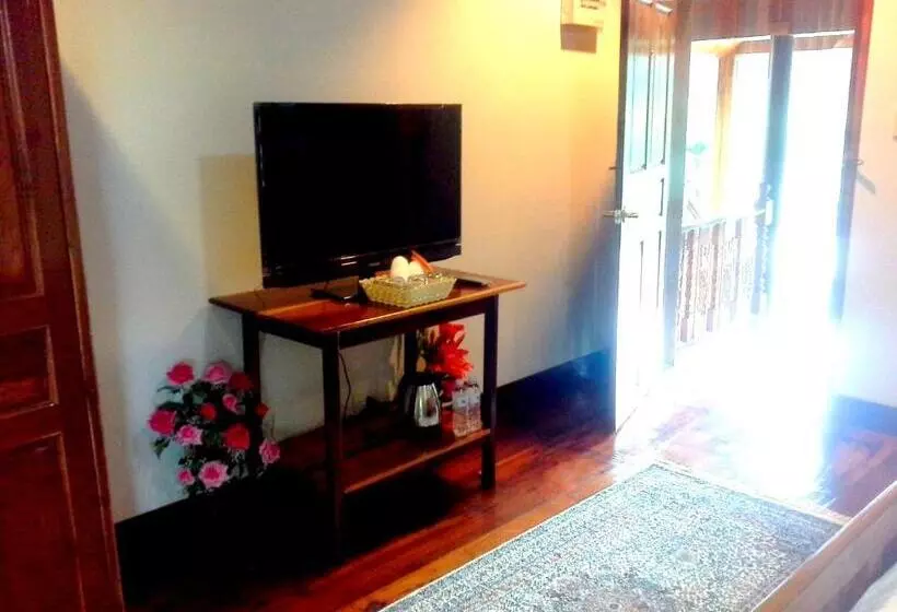 キングサイドベッドのスタンダードワンルーム, Siam Tara Resort Chiangkhong