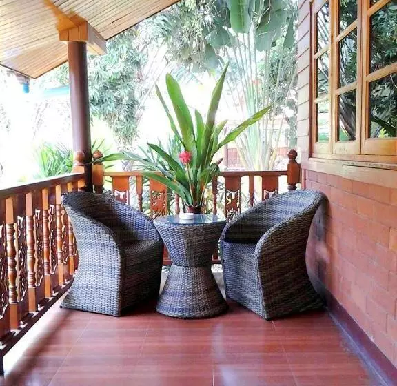 キングサイドベッドのスタンダードワンルーム, Siam Tara Resort Chiangkhong