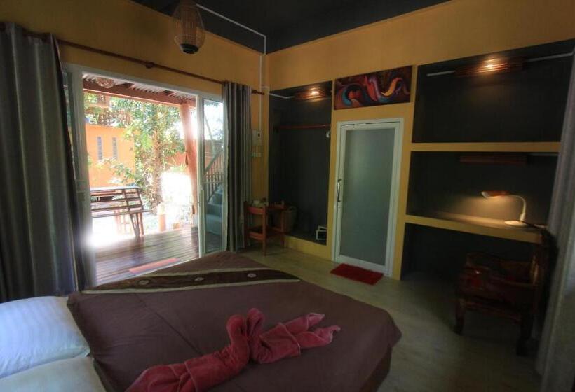 فيلا ديلوكس غرفة نوم, Jj Beach Resort & Jj Seafood