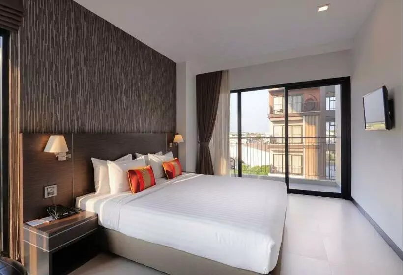 キングサイズベッドのデラックスルーム, Amanta Hotel Nongkhai