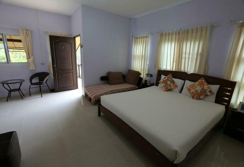 标准房带园景, Bansuanrachawadee B&b