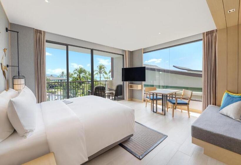 带大床的标准工作室, Le Meridien Khao Lak Resort & Spa