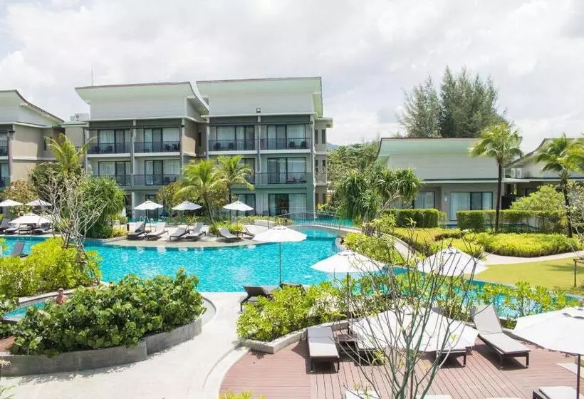 キングサイズベッド、ビュー付きデラックスルーム, Le Meridien Khao Lak Resort & Spa